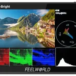 Feelworld LUT5E Monitor: 5.5 Touchscreen HDMI 1600nit